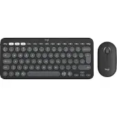 Logitech Pebble 2 Combo Qwerty Wit