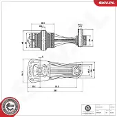 ESEN SKV 75SKV051 Motorsteunlager