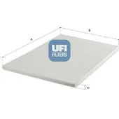 Ufi 53.622.00 Interieurfilter