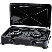 Ravanson Kookplaat - - K-02TB - Gas - 2 zones - Zwart