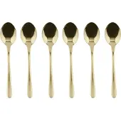 Sambonet Espressolepel Taste PVD Champagne (6-Delig)