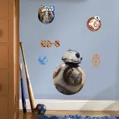 RoomMates Muurstickers - Star Wars VII BB-8 - - Wall_stickers - Vinyl
