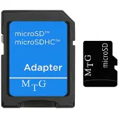 MTG Micro SD Kaart 128GB - Geheugenkaart met Adapter - MicroSD