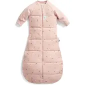 ErgoPouch Jersey Slaapzak met mouwen - 2,5 Tog - Slaapzak baby - Slaapzak - Slaapzak 80 cm -Slaapzak 3-12 md - Daisies