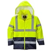 Portwest Hi-Vis Klassiek Tweekleuren Regenjack H443