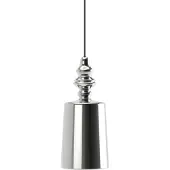 Karman Alibaglass Hanglamp Ø 18 cm | Chrome-Plated E27 IP20