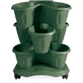 MamboCat 3-delige bloempot Geranio groen - 4035.7