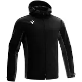 MACRON Himalaya Softshell Jack Heren - Zwart / Antraciet | Maat: M