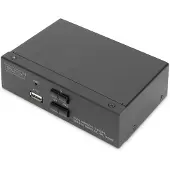 Digitus DS-12870 KVM-switch 2 + 1 poorten HDMI Afstandsbediening, Toetsenbord 3840 x 2160 Pixel