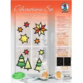 Ursus 21750099, Meerkleurig, Raam, Glas, Kerstmis