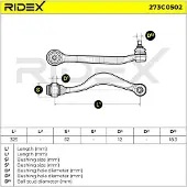 RIDEX 273C0502 Draagarm