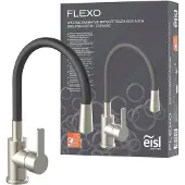Eisl FLEXO mengkraan keuken | roestvrij staal-look-zwart - NI186FLNIB