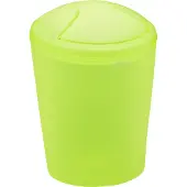 Spirella Move Prullenbak Badkamer – Kantelbak met Modern Design – Prullenbak met Deksel voor Badkamer, Keuken of Kantoor