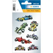Herma Stickers race-auto's - 20 stuks