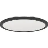 Eglo Badkamer lamp met remote Rovito-R rond - zwart - Ø 38,9cm