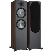 Monitor Audio Vloerstaande Luidspreker Bronze 500 Walnoot - Verkocht per stuk