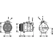 VAN WEZEL 3000K393 Aircopomp