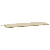 vidaXL Tuinbankkussen 180x50x7 cm oxford stof beige