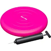 Gorilla Sports Balanskussen incl. pomp Roze
