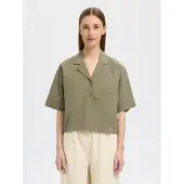 Selected Blouse kaki