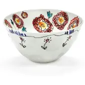 Serax Marni Midnight Flowers Anemone Milk bowl D15cm H8cm rood / blauw