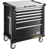 Facom Jet Gereedschapswagen 6 Laden M4 Safety Lock Zwart - JET.6NM4AS - JET.6NM4AS