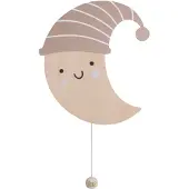 Babys Only Wandlamp maan Heaven clay/warm linen