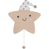 Babys Only Wandlamp Heaven Ster Clay/Warm Linen