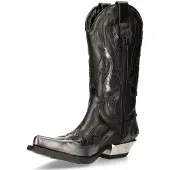 New rock Cowboylaarzen '7921-S3' zwart