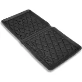 ORINK W2M Mat voor Kinderwagen en Bolderkar - All Weather TPE Gel Rubber - Zwart