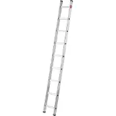 Hailo aluminium enkele ladder S60 ProfiStep UNO, 9 sporten