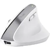 Trust Bayo+ - Ergonomische Muis - Verticaal - Draadloos - Wit