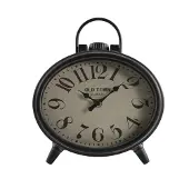 Decostar Countryfield Tafelklok ro Leeton zwart