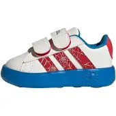 Adidas Sportschoen 'x Marvel Spider-Man Grand Court' blauw / robijnrood / wit
