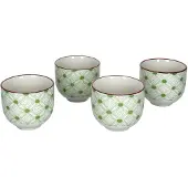 Ritzenhoff & Breker Set van 4 theemokken 100ml Lime Rio - Ritzenhoff 744835