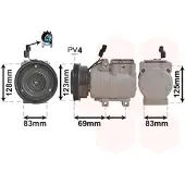 VAN WEZEL 8200K198 Aircopomp