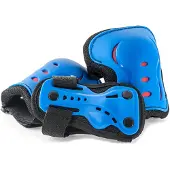 SFR Essentials Triple Pad Set Junior Donker Blauw - Zwart M