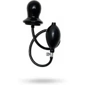 Rimba - Opblaasbare Latex Buttplug Met Massieve Kern