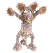 Living puppets Prairiewolf Jörg Schlawenski -