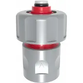 AWTOOLS Snelle koppeling voor slang 3/4", met STOP-functie, doos van 40 stuks