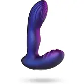Hueman Galaxy - pulserende anaal vibrator (paars)