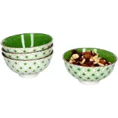Ritzenhoff & Breker Set van 4 kommen 12cm Lime Rio - Ritzenhoff 744781