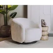 Tower Living Fauteuil Castro Stof Haga 23 Pearl (draaibaar)
