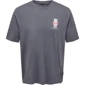 Only & Sons Osjkeane T-shirts Heren Liath 122/128