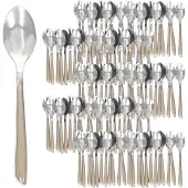 Ritzenhoff & Breker Set van 120 BEAUTY besteklepels taupe - 805543