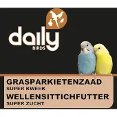Daily GRASPARKIETENZAAD SUPER KWEEK-2KG-GRASPARKIET-EXTRA FIJNE ZADEN-OPGROEI