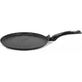 Cheffinger Crêpe- en Pannenkoekenpan - 28cm - Zwart - Inductie - Pizza Pan