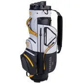 Fastfold Ventura Cartbag Zwart wit geel