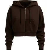 Justever Sweatshirt donkerbruin