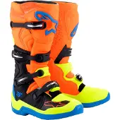 Alpinestars Tech 5, laarzen ,Neon-Oranje/Blauw/Neon-Geel ,15 US